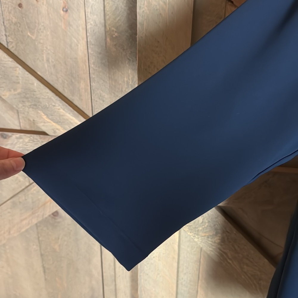 J. Jill Wearever Collection Easy Care navy blue top size XL - Picture 6 of 10